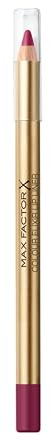 Max Factor Colour Elixir Lip Liner 70 Deep Berry Lip Liner for Ideally Defined Lips with Smooth Texture and Matte Finish Extends Lasting Lipstick 5g
