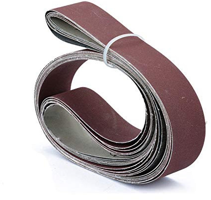 6 Stück 2 Quot; x 72 Metall-Schleifbänder Körnung Bandschleifer Schleifen Polieren Schleifpapier 180/240/ 320/400/ 600/800 Körnung, 600