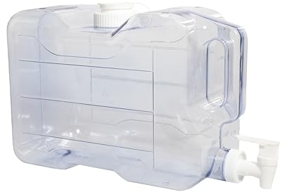 Dispensador de Agua fría Nevera | Dispensador de Agua de: 3-3,8-4,2-5,7 y 7,2 litros a Elegir | Garrafa dispensadora de Agua para frigoríficos Libre de BPA | Dispensador Reutilizable Agua (7,2L)
