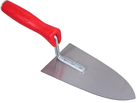 Yardenfun Coupe-mastic Truelle à Briques Acier Massif Outils De Construction Pour Niveler Plâtre Et Ciment