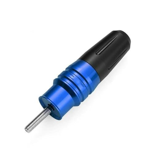 BDDXWSM Motorrad-CNC-Aluminium-Sturzpads, Auspuff-Schieber, Sturzschutzteile Für Kawasaki Z250/Z300/Z800/Z750 Rahmen-Sturzpads(BLAU)