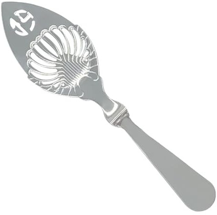 Absinthe Spoon Absinthe Spoon Hollow Design Kitchen Tool Absinthe Fountain Spoon Stainless Steel Slotted Serving Spoons for Kitchen