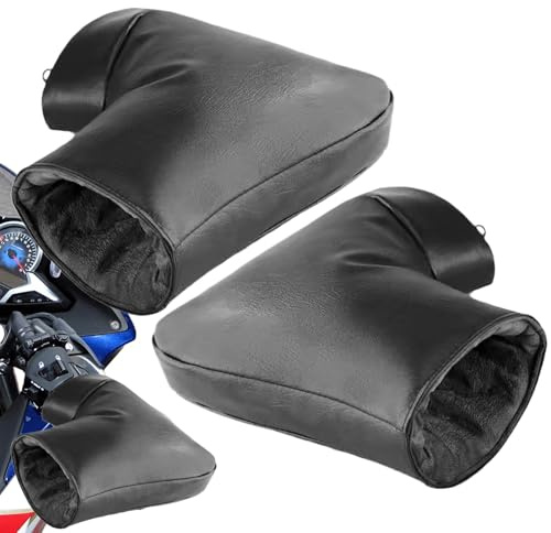 Manguitos para manillar de motocicleta, manoplas para manillar de ATV - 1 par de manoplas de manillar para motocicleta,Mitones calentadores de manos para patinete, cubiertas de agarre para manillar, g