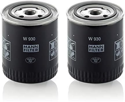 MANN-FILTER W 930 Ölfilter – Für PKW (Packung mit 2)