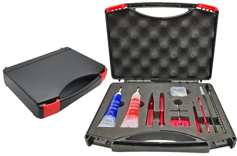 Kit de Mantenimiento de carretes de : Kit de Limpieza Resistente, Herramienta de Montaje versátil, Ayuda de precisión, Equipo de preparación para carretes de fundición, Espacio de reparación para