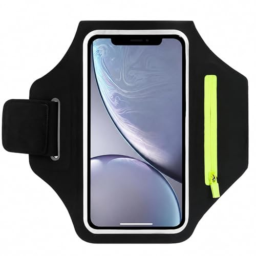Running Armband Phone Holder, Waterproof,Adjustable, Touchscreen Compatible, Anti-Theft Pocket – Fits Smartphones Up to 6.7” – Comfortable Fit for Running, Cycling, Gym