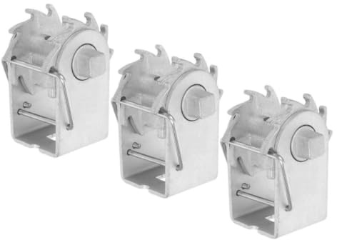 Angoily 3 Pièces Tendeur de Fil en Fer Argenté pour Serrage, Fixation à Tension de Fil Verrouillage Sécurisé, Outil Polyvalent pour Jardinage et Serrage de Câbles