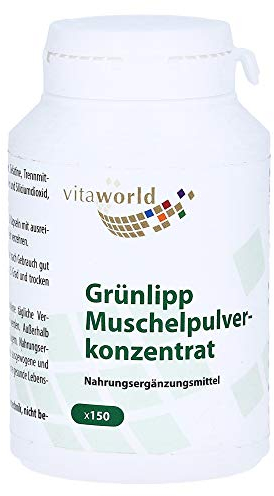 GRÜNLIPPMUSCHEL PULVERKONZENTRAT Kapseln 150 Stück
