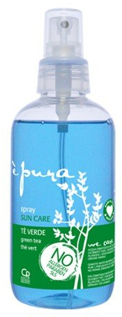 È Pura - Professional Sun Care Sunscreen Spray Nutritive - Natural Moisturizing Sun Protection Treatment for Dry and Dehydrated Hair - Keeps Colors Bright - With UV Filters - 200 ml