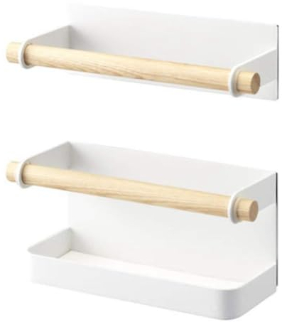 Kanylavy Wand-Regenschirmhalter Innen-Regenschirmständer -Aufbewahrungsregal Innen-Regenschirmständer Metall und Japanisches -Aufbewahrungsregal für Zuhause-Weiß