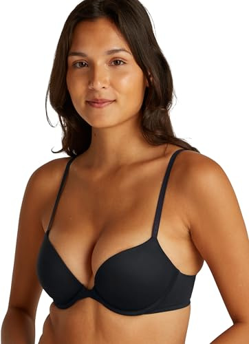 Calvin Klein Push-Up BH för kvinnor, Svart, 34 / C