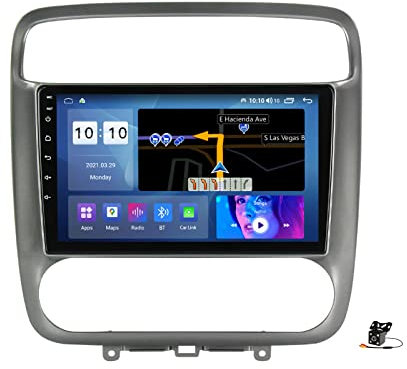 MLXABH 5G WIFI Autoradio Lettore DVD Navigazione GPS per Stream 2000-2006 con Wireless Carplay Android Auto 9'' Touchscreen Android 14 Unità principale Mirrorlink AM/FM BT 5.0 GPS Navi DSP RDS SWC CAN