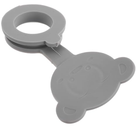 jojofuny Baby Badewanne Silikon Abflussstopfen, Universeller Silikonstöpsel für Badewanne, Hellgrau, Installieren und zu Reinigen, Multifunktionaler Wasserstopper für Badezimmerwaschbecken