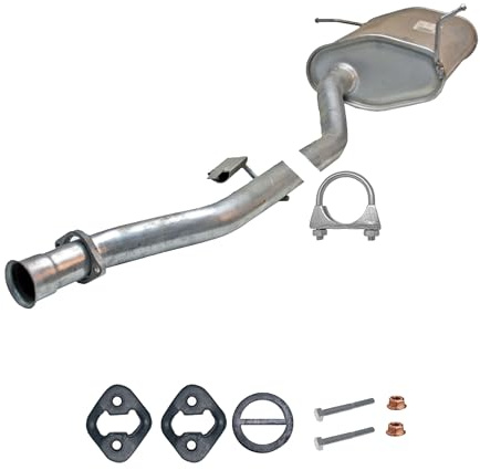 Ferroz Export Ersatz für Endschalldämpfer für BMW 3er Compact (E36) 316 i, 316 g, 102 PS Endtopf 1994-2000