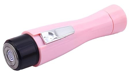 BAZEITFLOW Electric Hair Remover for Women Painless Wet Dry Cordless Epilator Bikini Armpit Face and Legs Trimmer Portable Battery Operated for Sensitive Skin