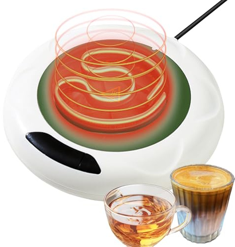 Chauffe-tasses à café USB - 55-75 ℃ Plaque de chauffage de tasse portable avec arrêt automatique, chauffage de boissons électriques pour bureau, chauffe-tasse de thé à café USB - Utilisation de