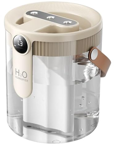 Humidificador de escritorio, humidificadores de aire de niebla fría, diseño de boquillas, difusor inalámbrico silencioso para dormitorio, escritorio, viajes, plantas, dormitorio, hogar, guardería