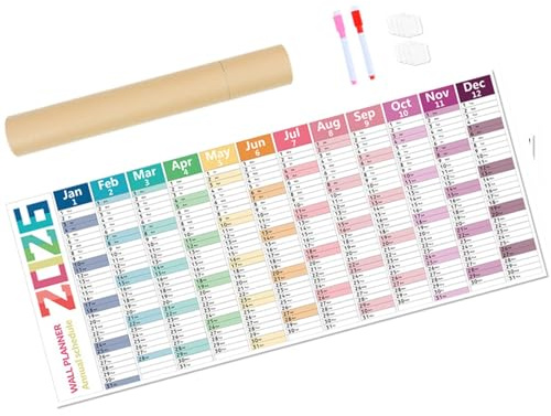 Calendrier De Bureau Surdimensionné 2026, Systèmes De Couleurs
