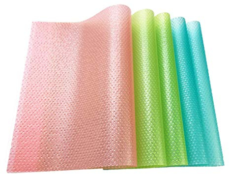 Polly Online Kühlschrank Liner Waschbare Kühlschrank Matten Küche Silikon Kühlschrank Pads Place Matten 5pcs/Set
