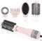 4 IN 1 Haartrockner Warmluftbürste Set, PARWIN PRO BEAUTY Styler-Set, Föhnbürste mit 4 Aufsätze zum Trocknen, Glätten, Volumen und Stylen, Ionen Pflege, 1000 Watt, Rosa