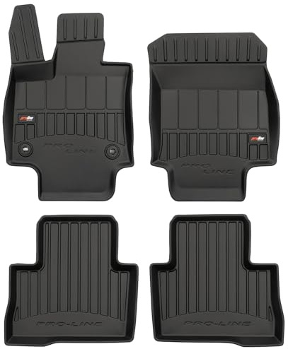 MOTOS Gummimatten Auto Fussmatte passend für Toyota RAV4 V ab 2019 Automatikgetriebe Verbessern Sie Ihren Reisekomfort mit Antirutschmatte Auto 3D- Allwetter fußmatten Auto, Schutz vor Verschmutzung