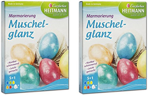 HEITMANN Eierfarben (2, Muschelglanz)