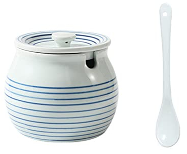 Anjing 1 Sucrier en porcelaine Blanc