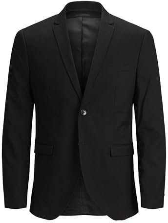 JACK & JONES Man enradig kavaj JPRFRANCO Super Slim Fit Blazer, svart, 46
