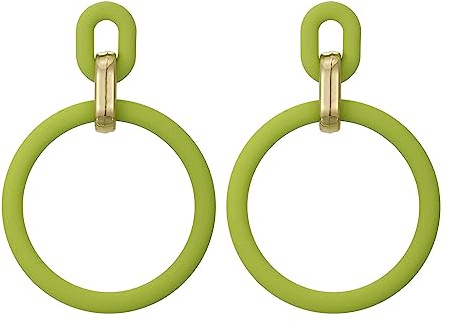 SIXDUTON Pendientes Mujer de Aro Grandes Ovalados Hipoalergénicos Exagerada Aretes Colgantes Vintage Elegante Moda Joyería de Banquete Prom