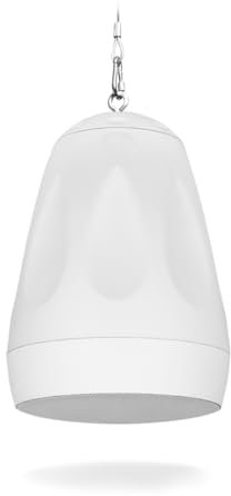 NEXT audiocom P6 Pendellautsprecher 8 Ohm / 100V ELA Einbaulautsprecher Installation (Weiß)