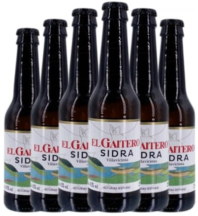 Sidra de Asturias Botellín 25 cl (Caja de 6 Botellín de 25 cl)