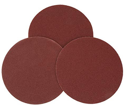 Almohadillas de lijadora orbital, papel de lija automotriz 100 piezas 5 pulgadas 80# Gamuza Papel de lija rojo Discos de lijado Lijadora orbital Papel de lija Papel de lija Hoja de papel de pulido for