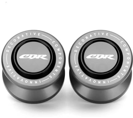 BCOTNHZT Diabolos Moto Accesorios para Motocicleta M8, Soporte De Carretes Basculantes, Tornillos Deslizantes para CBR600F3 1995-1998(Titanio)