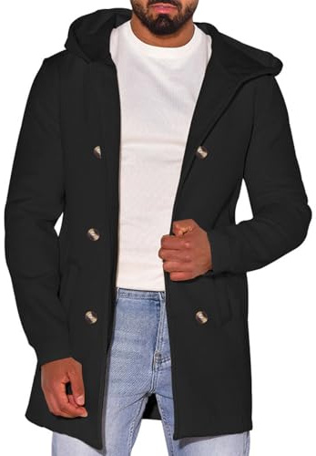 Générique Veste Imperméable Pour Homme Vestes De Pluie Chic Vestes De Pluie Hiver Et Printemps Trench Coat Respirant Manteaux Pour Les Voyages Et Le Vélo Poncho Pluie Imperméable Homme