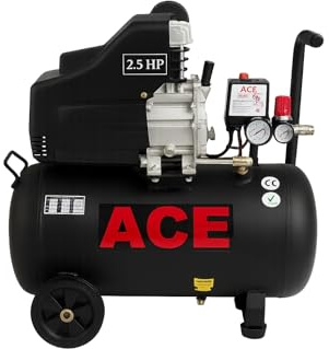 Portable Electric Air Compressor 50L 178LPM 8 BAR / 115PSI (2.5HP 1.8KW Lightweight Garage Workshop)