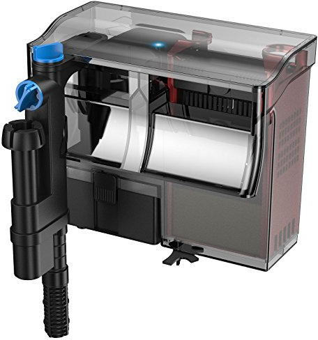 SunSun CBG-500 Hang On Filter mit UVc-Lampe, Anhängefilter 500 l/h, für Aquarien bis 115 L