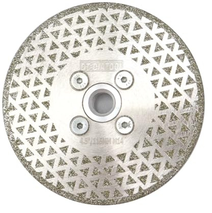 DT-DIATOOL Disque Diamanté à Tronçonner et à Meuler 115 mm x M14 Lame de Scie Électroplaqué pour Pierre Marbre Carreaux Granit