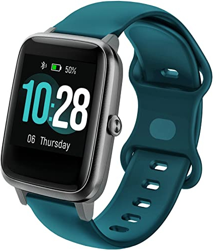 NewJourney ID205L Ersatzarmband, 19mm Weiche Silikon Armband für Veryfitpro ID205, ID205L, ID205U, ID205S, ID205G, ID215G, ID216, SW020, SW021, SW023, YM020, YM021, YM023, YM205L, Uwatch3 GT Ufit Smartwatch