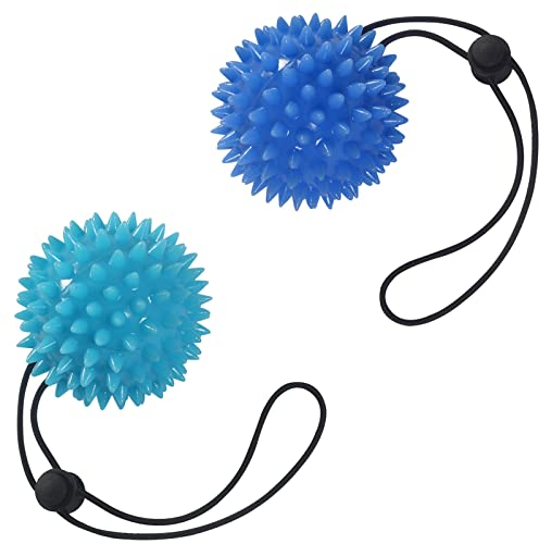 ＣＨＡＭＥＥＮ Handtrainer Fingertrainer Knetball für Hände Therapie 2 Set Weich Ball Antistressball Massageball Kräftigung von Hand
