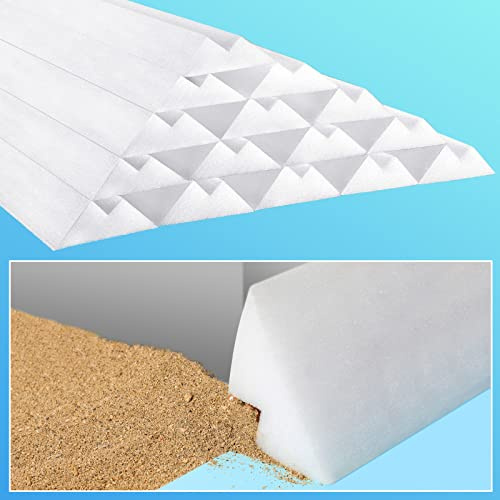 16 Pieces Above Ground Pools Cove 36 Inch Peel and Stick Above Ground Pool Cove Add Protection to Your Pool Liner for 16' x 24' Oval Above Ground Pools