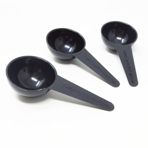 3er Set Kaffeelöffel Messlöffel Dosierlöffel für Kaffeepulver 7gr / 25oz passend für Bodum 01-1210-01-215