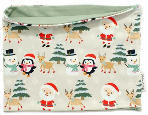 Kleine Könige Loop Schal Jungen Kinder onesize · viele Muster · HANDMADE | Loop Schal Jungen aus Baumwolle, dehnbar weich atmungsaktiv, viele Motive zur Auswahl, OEKO-TEX 100 zertifiziert