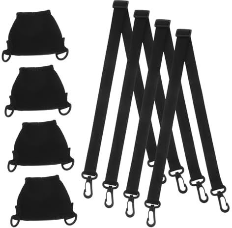Cabilock 4sets Adjustable Neck Belt for Wine Glasses Insulated Cup Holders Lanyard for Parties Picnics