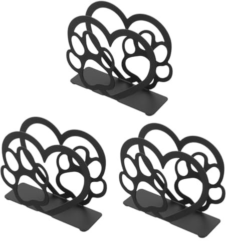 Uonlytech 3stücke Kreativer Serviettenhalter Für Tisch Und Arbeitsplatte Praktischer Napkin Dispenser Für Küche Schlafzimmer Und Restaurant Vertikaler Organizer