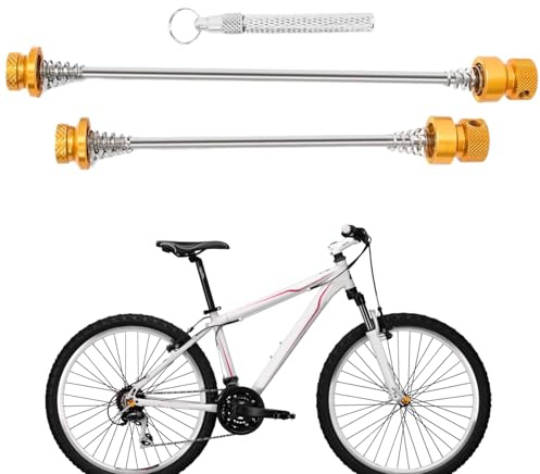 Schnellspanner-Spieß, Diebstahlschutz, Radnaben-Spieße, sicheres Fahrradteil-Zubehör, stabile -Reparaturwerkzeuge, für Parken, Stadt, Reisen, Outdoor, tägliche Fahrradausrüstung
