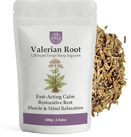 Valerian Root 100g | Calm, Relaxation & Restful Sleep Support | Traditionally used to promote relaxation, calm the mind and support restful sleep and evening wellness.