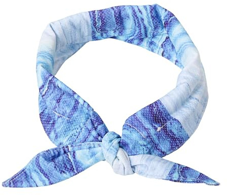 QUXVUIS Cooling Dog Collar | Furry Friend Cool And Happy On Hot Days Cooling Collar For Dogs Scarf | Cat, blue, L