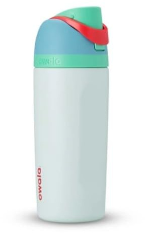 Owala FreeSip Kids 16 fl. oz. Rain Forest BPA Free Water Bottle with Spout Lid