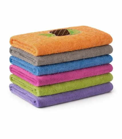 MERCURY TEXTIL- Pack de 6 o 12 Paños de Cocina Rizo (6 Unidades)
