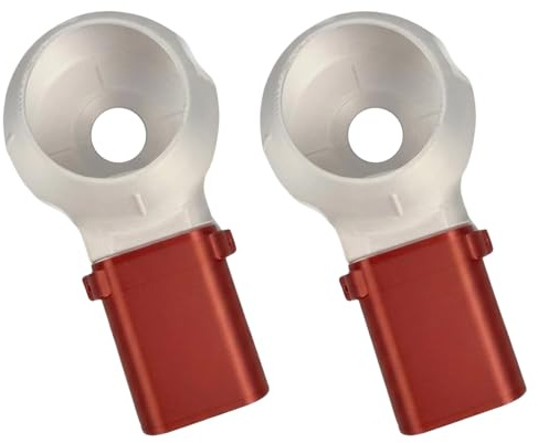 2Pcs Guide Tools, Catcher for Hole Dust Collector, Guide for Vertical Hole Drilling, White and Red Design
